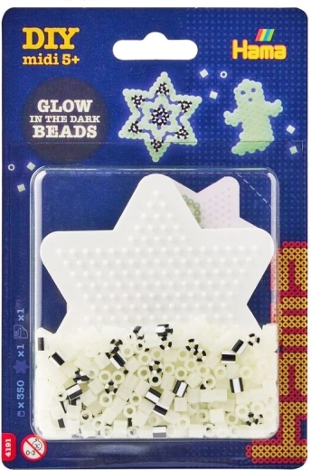 Set di perline Stella luminosa al buio, 350 pz MIDI