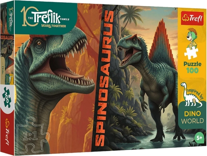 Puzzle InspiredByDinoWorld Spinosaurus 100 pezzi