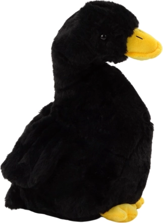 Oca di peluche nera 30 cm