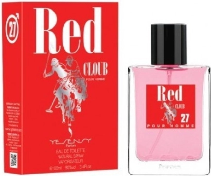 YESENSY Red cloub eau de toilette da uomo 100 ml
