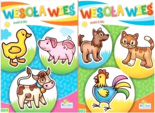Campagna allegra – libro con adesivi e disegni da colorare