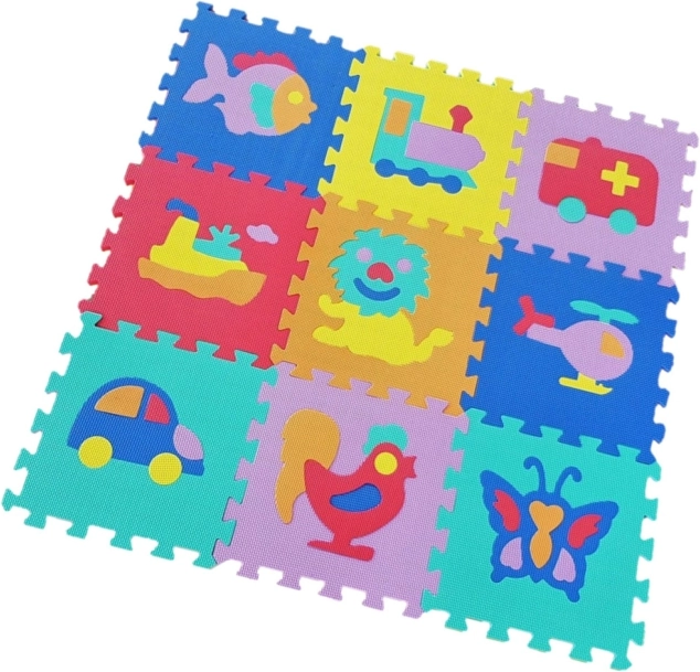 Puzzle in schiuma Animali e trasporti II