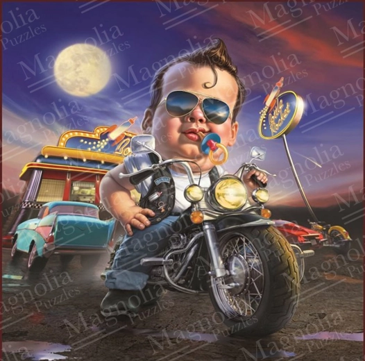 Puzzle magnolia bottle rocket diner 1023 pezzi