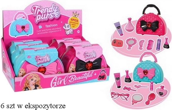 Set di bellezza per bambini in borsetta