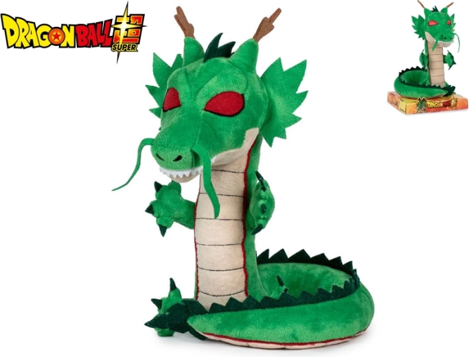 Drago di peluche Shenron Dragon Ball Super 29 cm in scatola