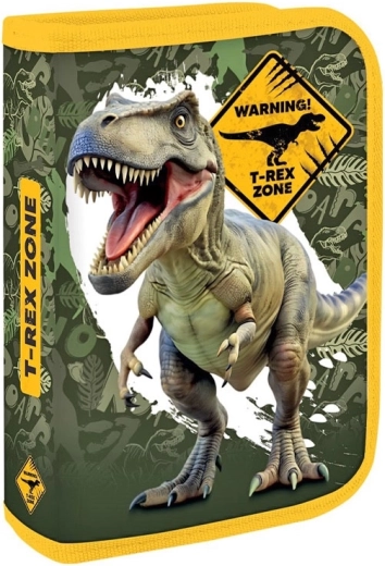 Astuccio scolastico vuoto a un piano T-Rex - 1 pezzo