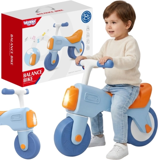 Woopie Huanger cavalcabile con effetti di luce e suono per bambini da 18 mesi