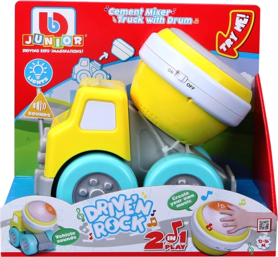 BB Junior betoniera con tamburo 2 in 1