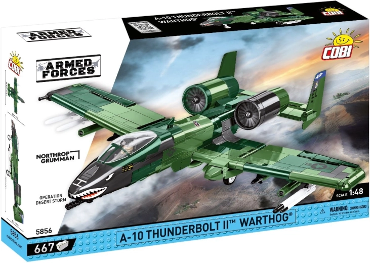 Cobi Armed Forces A-10 Thunderbolt II Warthog 1:48 (667 pezzi)