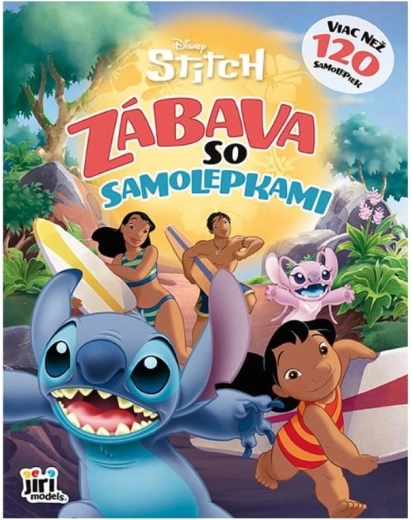 Libro di adesivi Lilo & Stitch – attività divertenti per i più piccoli