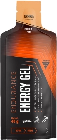 Trec Endurance gel energetico senza caffeina arancia 40 g
