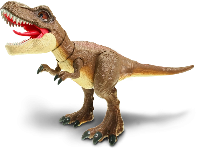Dinosauro T‑Rex camminante 47 cm con funzione Primal Attack