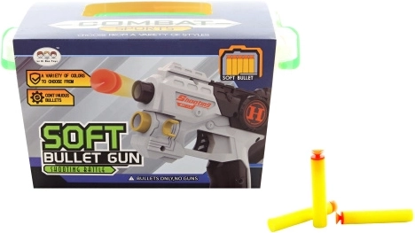 Proiettili in spugna con ventosa 7 cm – confezione da 100 pz