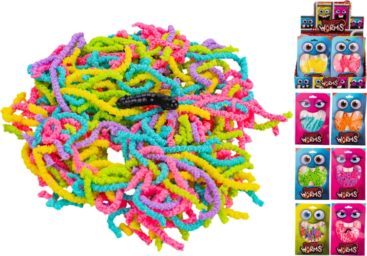 Vermi spettrali – giocattoli coloratissimi per bambini