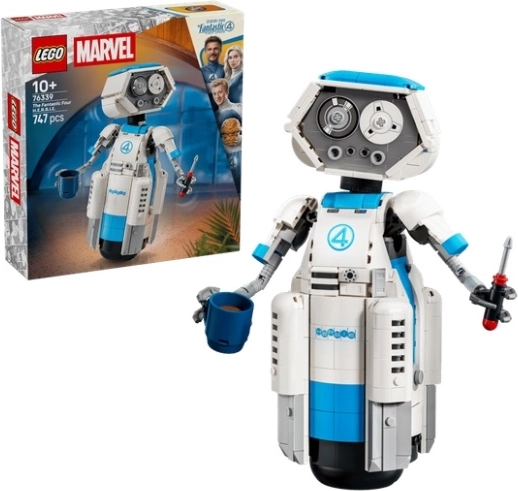 LEGO Marvel Fantastici Quattro robot H.E.R.B.I.E.