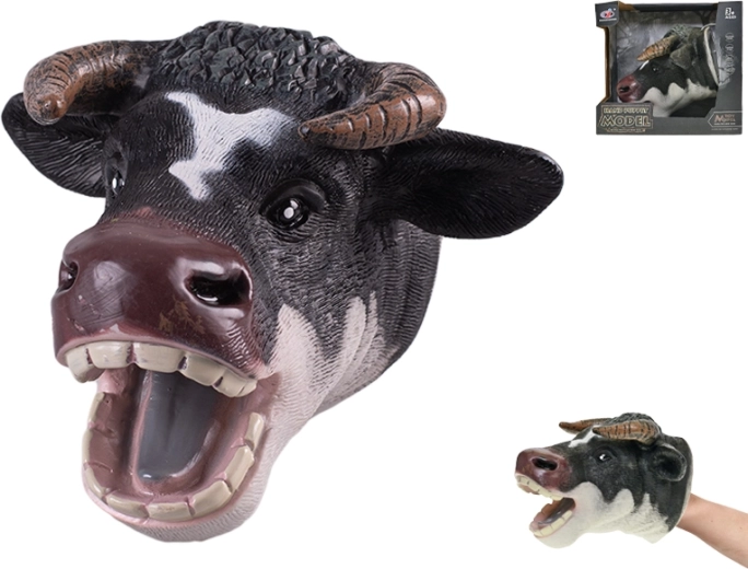 Burattino mucca 18 cm