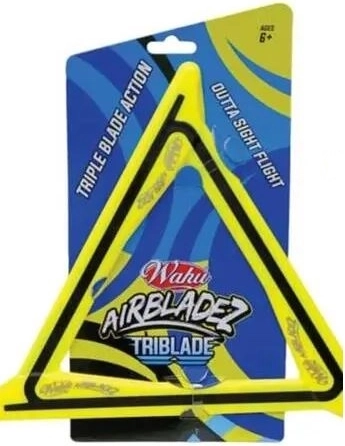 Wahu Phlatball disco volante TriBlade giallo