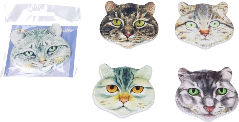 Magnete gatto 7,5 × 7,5 cm