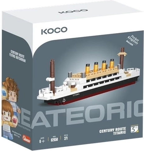 Costruzioni KOCO Titanic 271 pezzi - 1 pezzo
