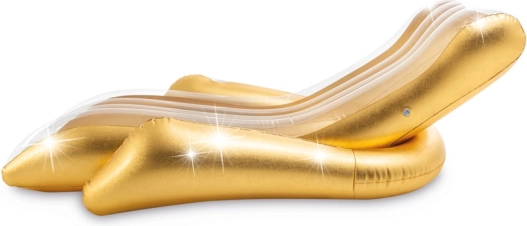 Poltrona gonfiabile con glitter