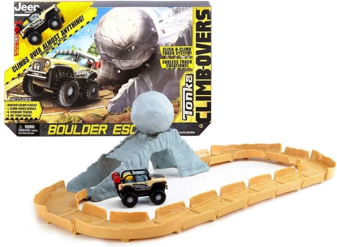 Set pista TONKA BOULDER ESCAPE con macchinina fuoristrada