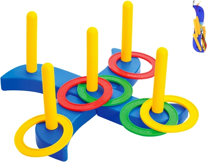 Anelli da lancio – gioco per bambini per sviluppare la coordinazione