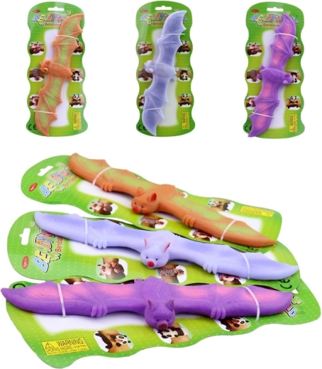 Fidget pipistrello flessibile – giocattolo in gomma 25 cm