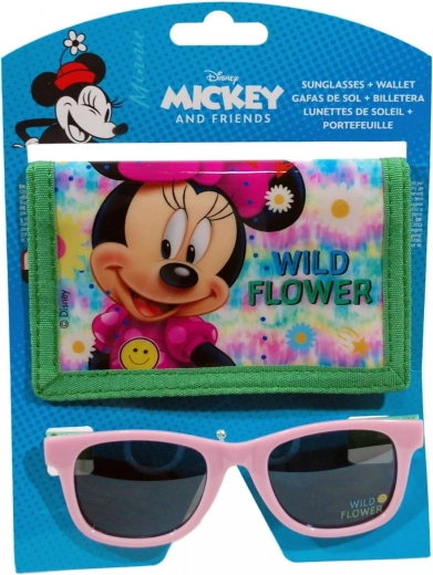 Set occhiali e portafoglio Minnie