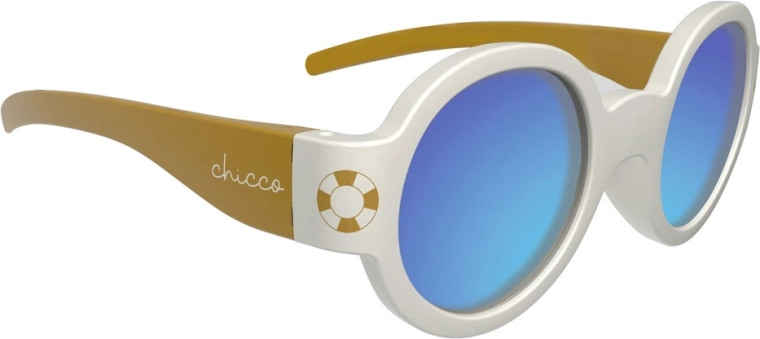 Occhiali da sole per bambini Chicco cream mirror 0m+