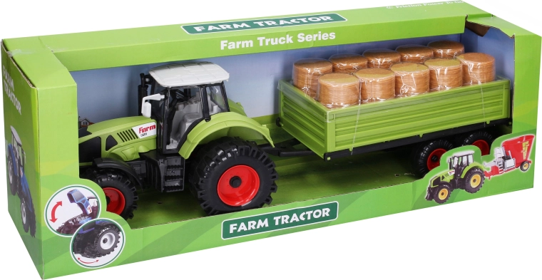 Trattore con rimorchio da 47 cm