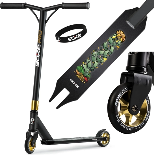 Monopattino freestyle Soke Pro Gold
