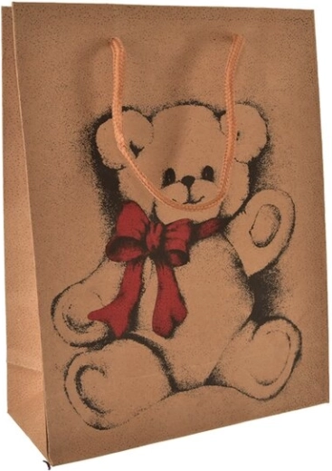Borsa regalo con motivo orso