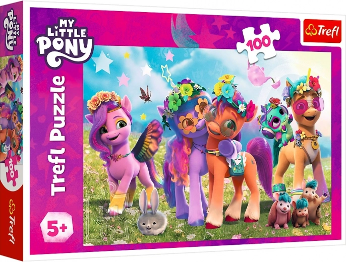 Puzzle Trefl My Little Pony Pony divertenti 100 pezzi