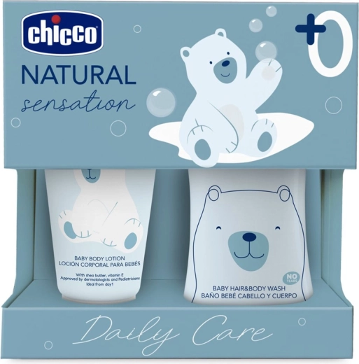 Chicco set regalo Natural Sensation Daily Care per neonati