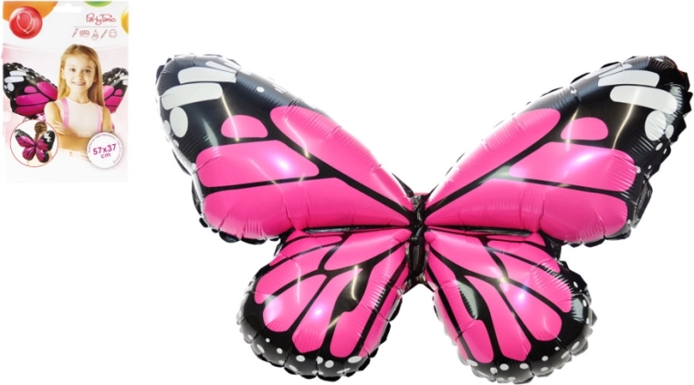 Palloncino in foil con bretelle – ali di farfalla