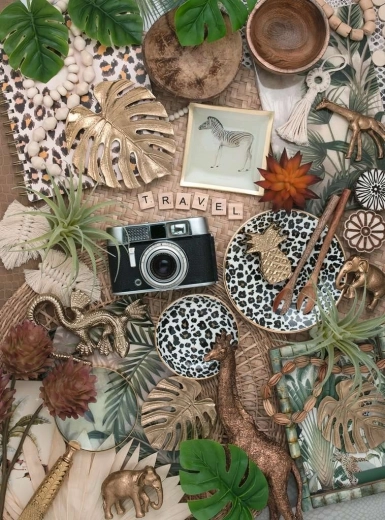 Puzzle Ravensburger collage di viaggio 500 pezzi