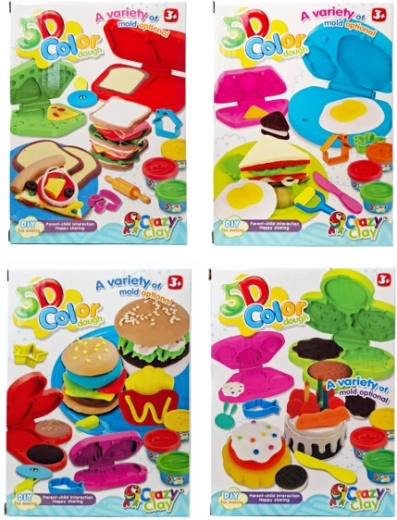 Set di pasta modellabile per creare deliziose bontà