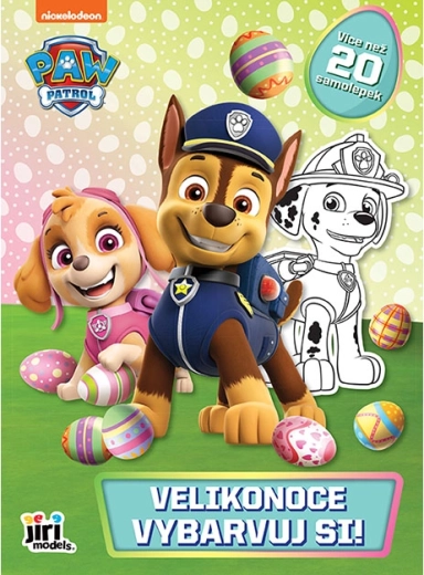Colora! Paw Patrol – album da colorare pasquale con adesivi