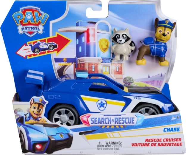 Paw Patrol veicolo di soccorso di Chase con personaggi