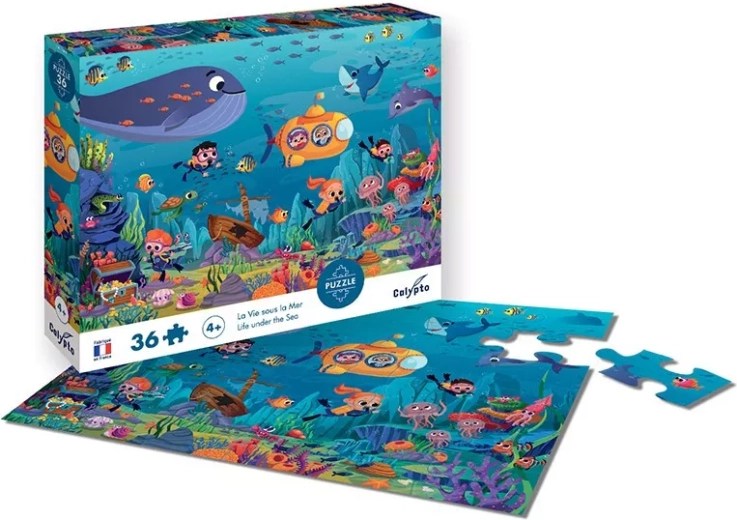 Puzzle Sentosphere vita sotto il mare 36 pezzi