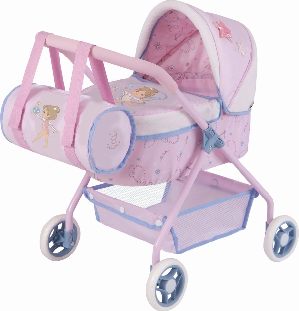 Il mio primo passeggino per bambole con borsa Gala, 56 cm