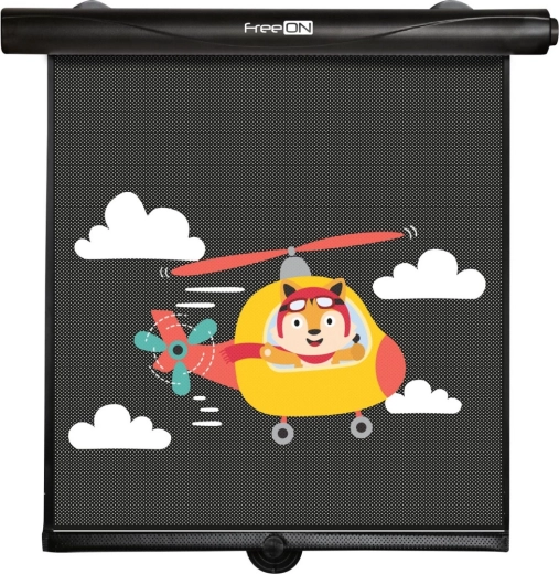 FreeON tenda parasole avvolgibile per auto Foxy - 2 pezzi