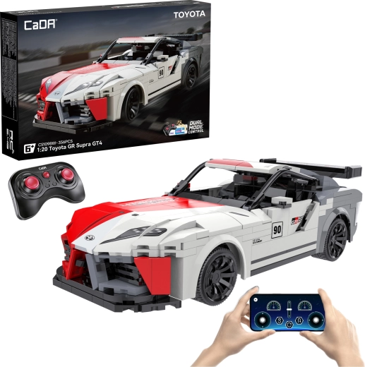CaDA Toyota GR Supra GT4 kit RC da costruzione (356 pezzi)