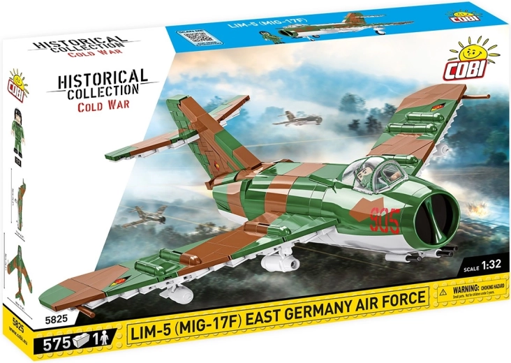 Cobi MiG-17F (LIM-5) aereo dell’aeronautica della Germania Est 1:32