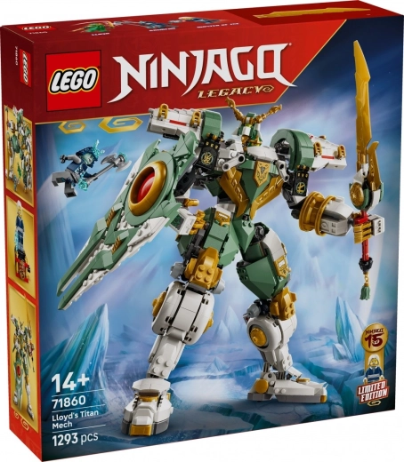 LEGO NINJAGO Mech titanico di Lloyd – 15º anniversario