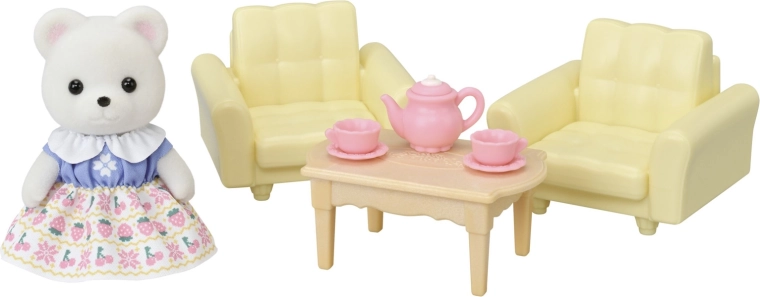 Salotto di famiglia degli orsi polari SYLVANIAN FAMILIES