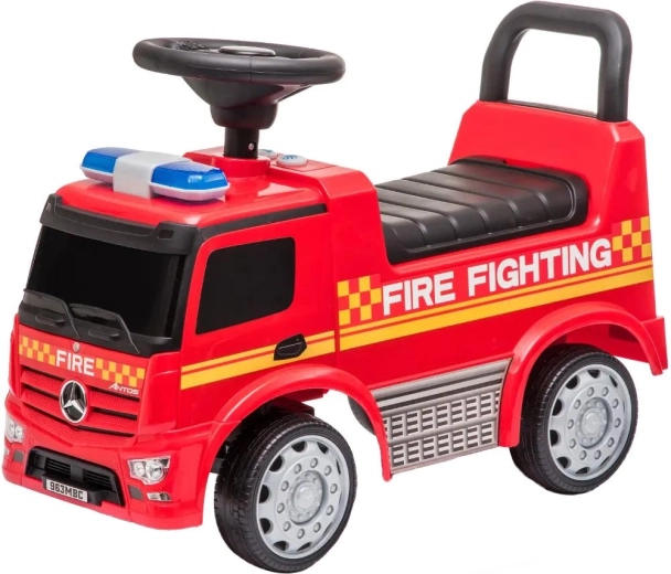 Cavalcabile per bambini Mercedes vigili del fuoco Buddy Toys