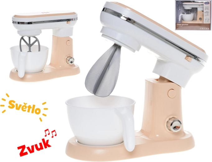 Robot da cucina per bambini con effetti luminosi e sonori 16,5 cm