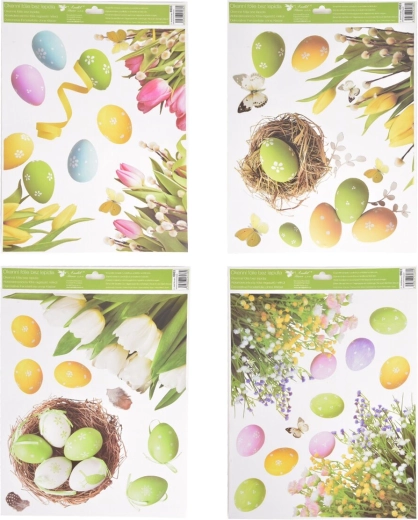 Pellicola per finestra Uova di Pasqua 42 × 30 cm (4 varianti)