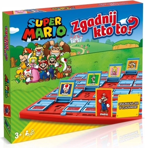 Indovina chi? SUPER MARIO – gioco da tavolo per famiglie